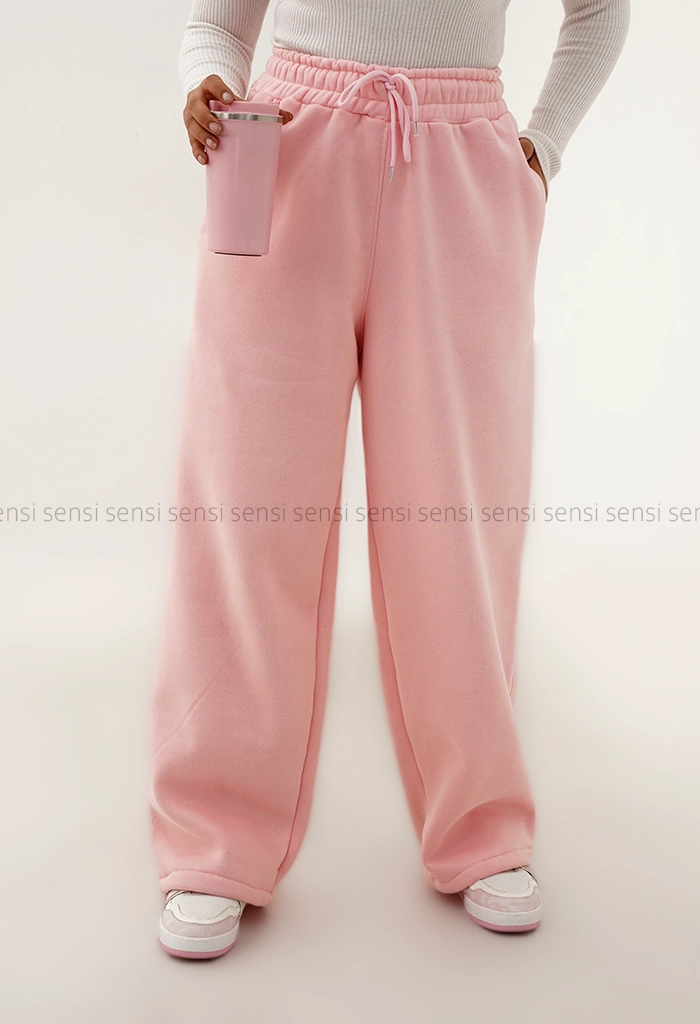 شلوار بگ داخل کرکی گرم بالا کد1005071